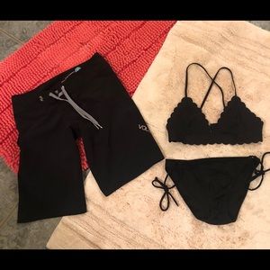 Volcom women’s swim shorts